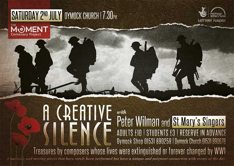 A Creative Silence Event Poster